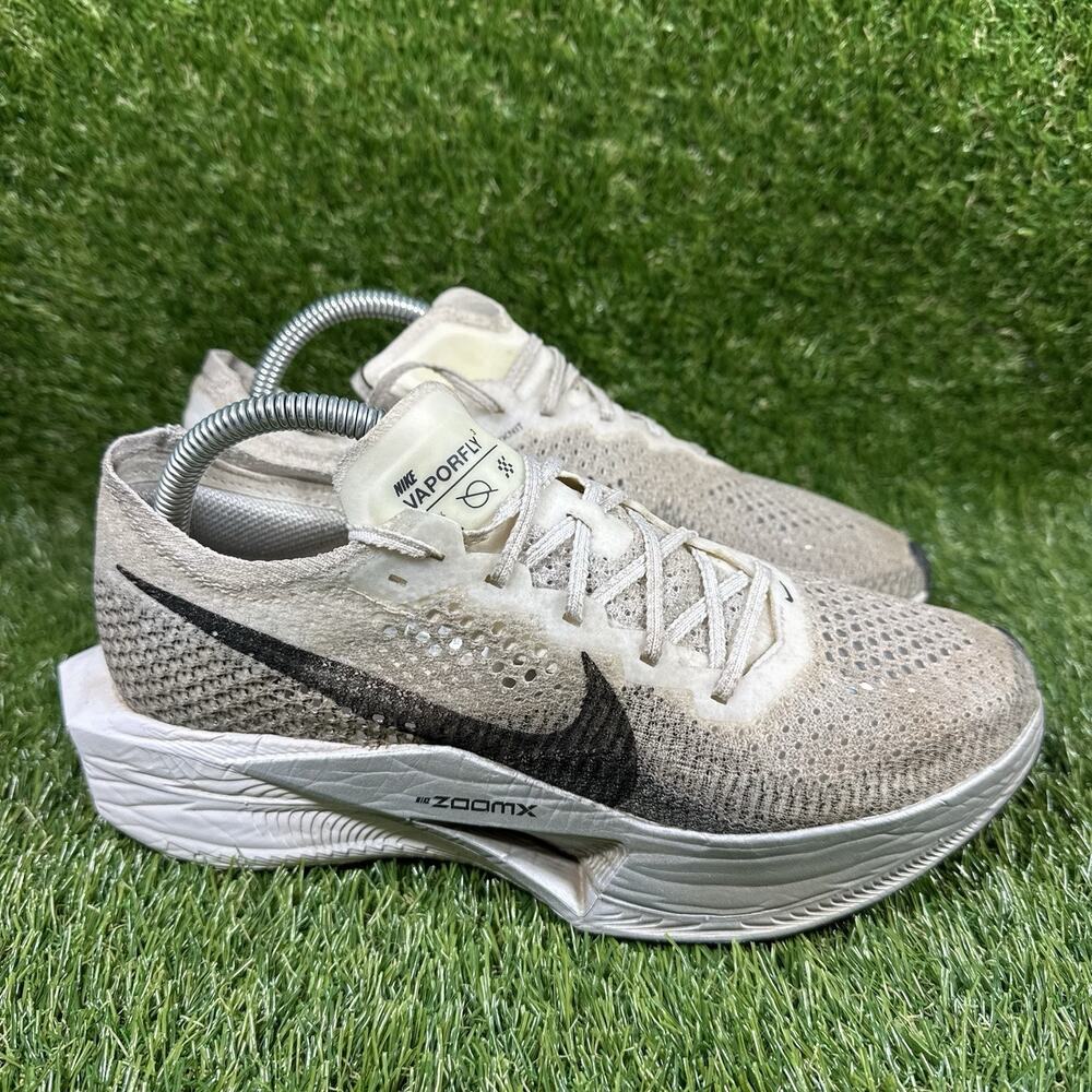 Nike ZoomX VaporFly Next% 3 White Particle Grey DV4130-100 Women's Size 9